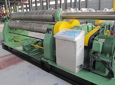 對稱式三輥卷板機的結(jié)構(gòu)原理與技術優(yōu)勢